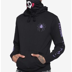 Hunterxhunter phantom troupe hottopic mask hoodie